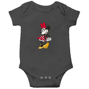 Discover Disney Minnie Mouse Sassy Pose Small Pocket Logo Onesies