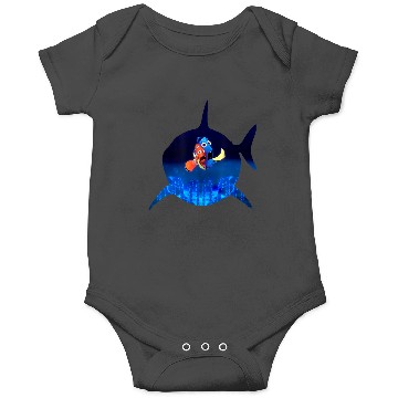 Discover Disneyss Pixars Finding Nemo Marlin Dory Bruce Silhouette Onesies