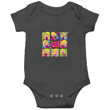 Discover Disney Lizzy McGuire Multi Lizzie's Moods Big Chest Panels Onesies