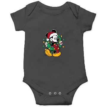 Discover Disney Mickey Mouse Christmas Lights Onesies