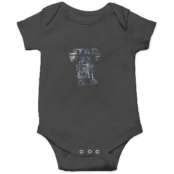 Discover Star Wars R2D2  Distressed C2 Disney Onesies