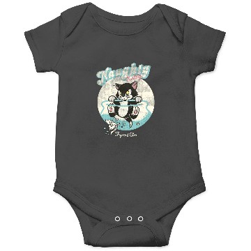 Discover Disney Pinocchio Naughty Kitty Figaro & Cleo Retro Big Logo Onesies
