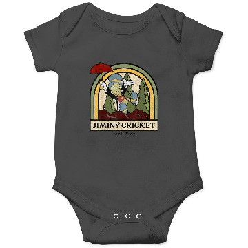 Discover Disneyss Pinocchio Jiminy Cricket Established 1940 Onesies