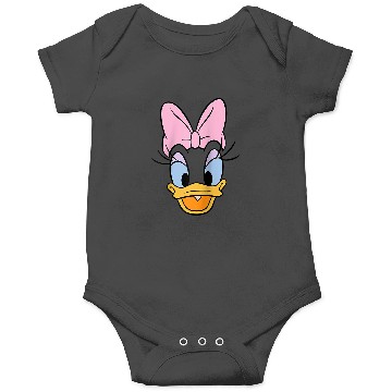 Discover Disney Daisy Duck Big Face Raglan Baseball Tee Onesies