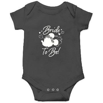 Discover Disney Minnie Mouse Bride to Be Wedding Bridal Bachelorette Onesies