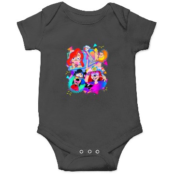 Discover Disney A Goofy Movie Bubble Gum Retro Nineties Onesies