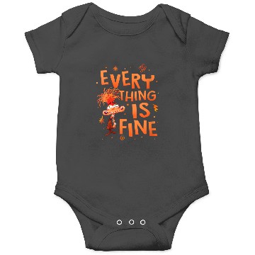 Discover Disney Pixar Inside Out 2 Everything Is Fine Anxiety Logo Onesies