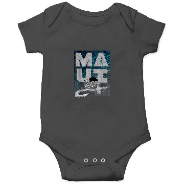 Discover Disney Moana Maui Tattoo Style Letter Stack Port Onesies