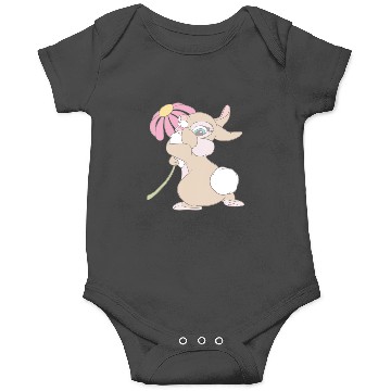 Discover Disney Bambi Cute Flirty Thumper Rabbit Big Chest Portrait Onesies