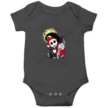Discover Disney The Nightmare Before Christmas Jack & Sally Santa Hat Onesies