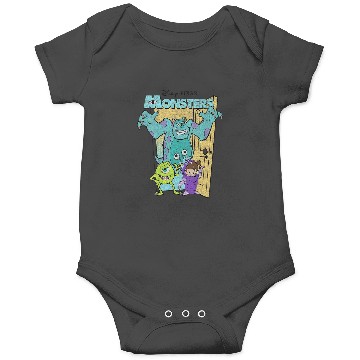 Discover Womens Disney Pixarss Monsters Inc. Mike Sully Boo Group VNeck Onesies