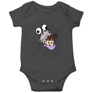Discover Disney and Pixars Monsters Inc. Boo Big Face Costume Onesies