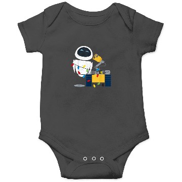 Discover Disney Pixar Wall-E Eve Christmas Light Wrap Graphic Onesies
