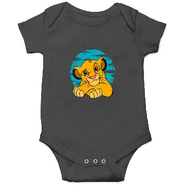 Discover Disney The Lion King Young Simba Resting Blue 90s Onesies