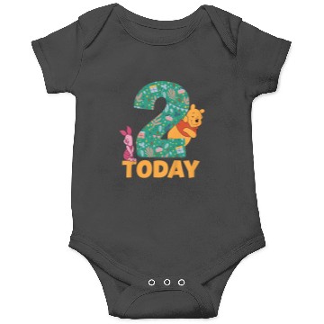 Discover Kids Disneyss Winnie The Pooh Piglet Birthday 2 Years Old Today Onesies