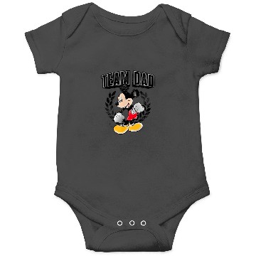 Discover Disney Team Dad Mickey Mouse Onesies