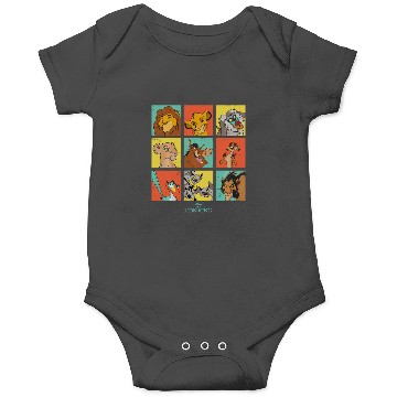 Discover Disney The Lion King Characters 90S Grid Onesies