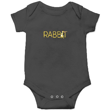 Discover Disney Winnie the Pooh Rabbit Classic Lettering Onesies