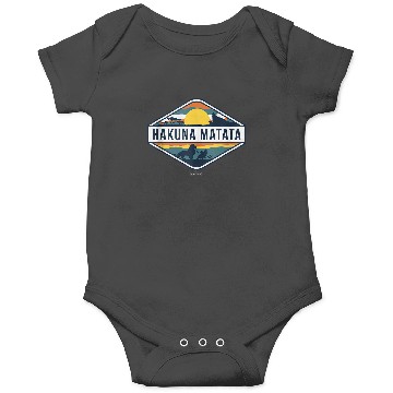 Discover Disney The Lion King Hakuna Matata Diamond Logo Onesies