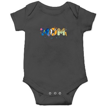 Discover Womens Disney and Pixar’s Finding Nemo Mom Mother’s Day Birthday V-Neck Onesies
