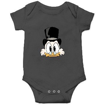 Discover Disney Ducktales Scrooge Mcduck Big Face Onesies