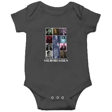 Discover Gilmore Girls Eras Tour White Print Onesies