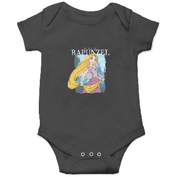 Discover Disney Tangled Princess Rapunzel Distressed Portrait Onesies