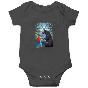 Discover Disney Pixar Brave Merida And Bear Profile Portrait Onesies