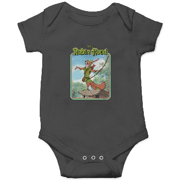 Discover Disney Robin Hood Retro Long Sleeve Onesies
