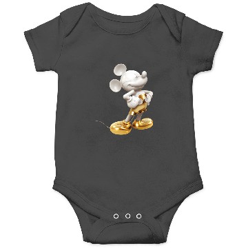 Discover Disney Gold Mickey Mouse Pose Onesies