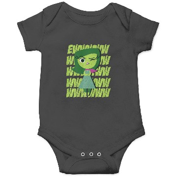 Discover Disney Pixar Inside Out Disgust Ewww Retro Text Stack Premium Onesies
