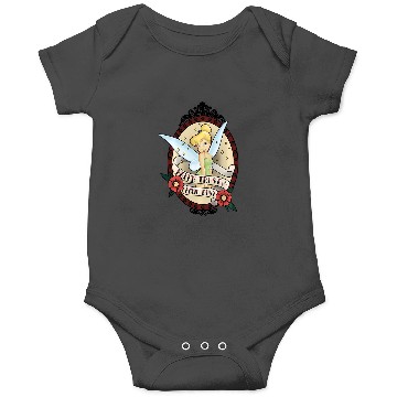 Discover Disney Peter Pan Tinker Bell Faith Trust Pixie Dust Tattoo Onesies