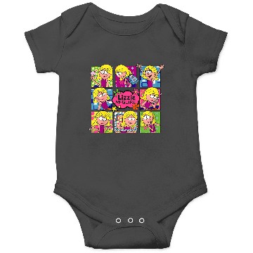 Discover Disneyss Lizzy Mcguire Multi Lizzie Moods Big Chest Panels Onesies