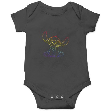 Discover Disney Lilo Stitch Pride Stitch Sitting Outline Onesies