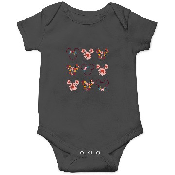 Discover Disney Mickey Mouse Flowers and Daisy Print Onesies