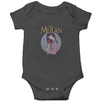 Discover Disney Mulan Vintagess Style Profile Onesies