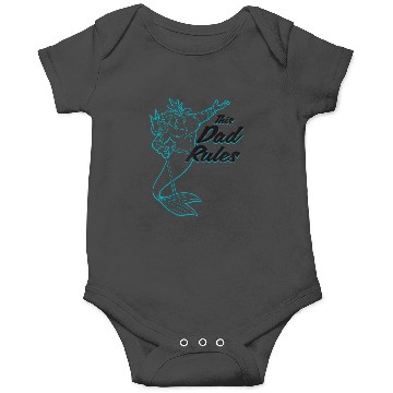 Discover Disneyss The Little Mermaid King Triton Dad Rules Men Onesies