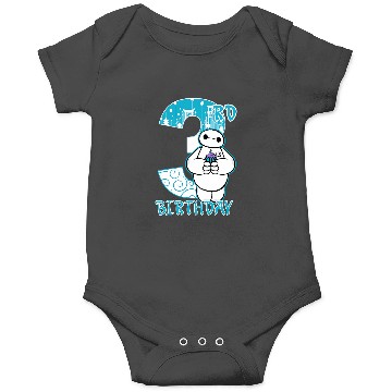 Discover Disney Big Hero 6 Baymax 3rd Birthday Cupcake Portrait Onesies