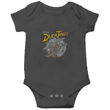 Discover Disney DuckTales Ducks On Airplane Distressed Portrait Onesies