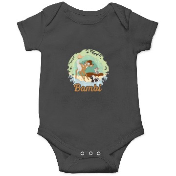 Discover Disney Bambi Thumper And Flower Paper Cut Portrait Onesies