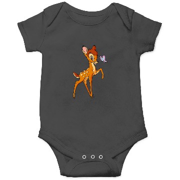 Discover Disney Bambi Young Bambi Classic Cute Happy Pose Logo Onesies