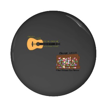 Discover Chicago N2 Eras Tour Surprise Songs PackActive Pin Buttons
