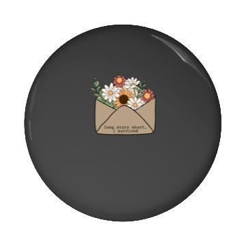 Discover Taylorr Swift ‘long story short, i survived’ Pin Buttons