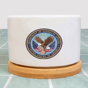 Discover US Veterans Affairs Seal Plant Pots