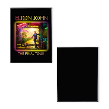 Discover Elton John Farewell Tour 2022 Double Sided Poster Set