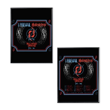 Discover Halestorm, I Prevail 2024 Tour Poster Set