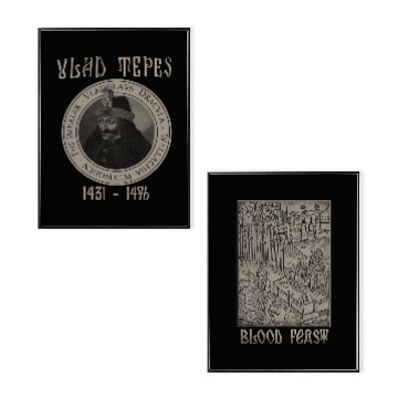 Discover Vlad Tepes - The original Dracula Poster Set Double Sided