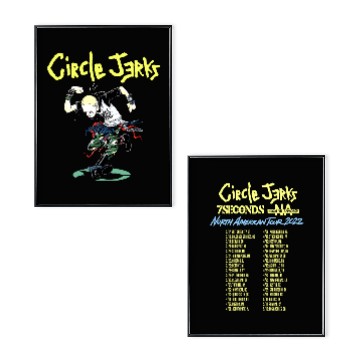 Discover Circle Jerks new  2022 tour Poster Set
