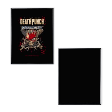 Discover Megadeth Five Finger Death Punch Tour 2022 Poster Set