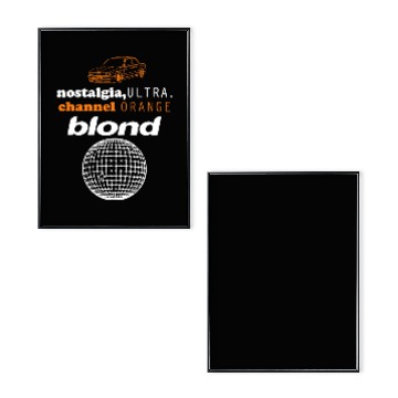 Discover Frank Ocean Album Poster Set, Frank Album